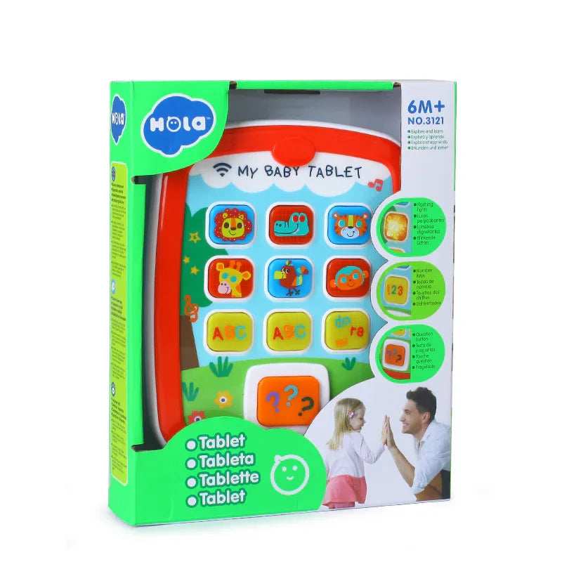 Hola Tablet with Music Light - Red for kids in Kuwait